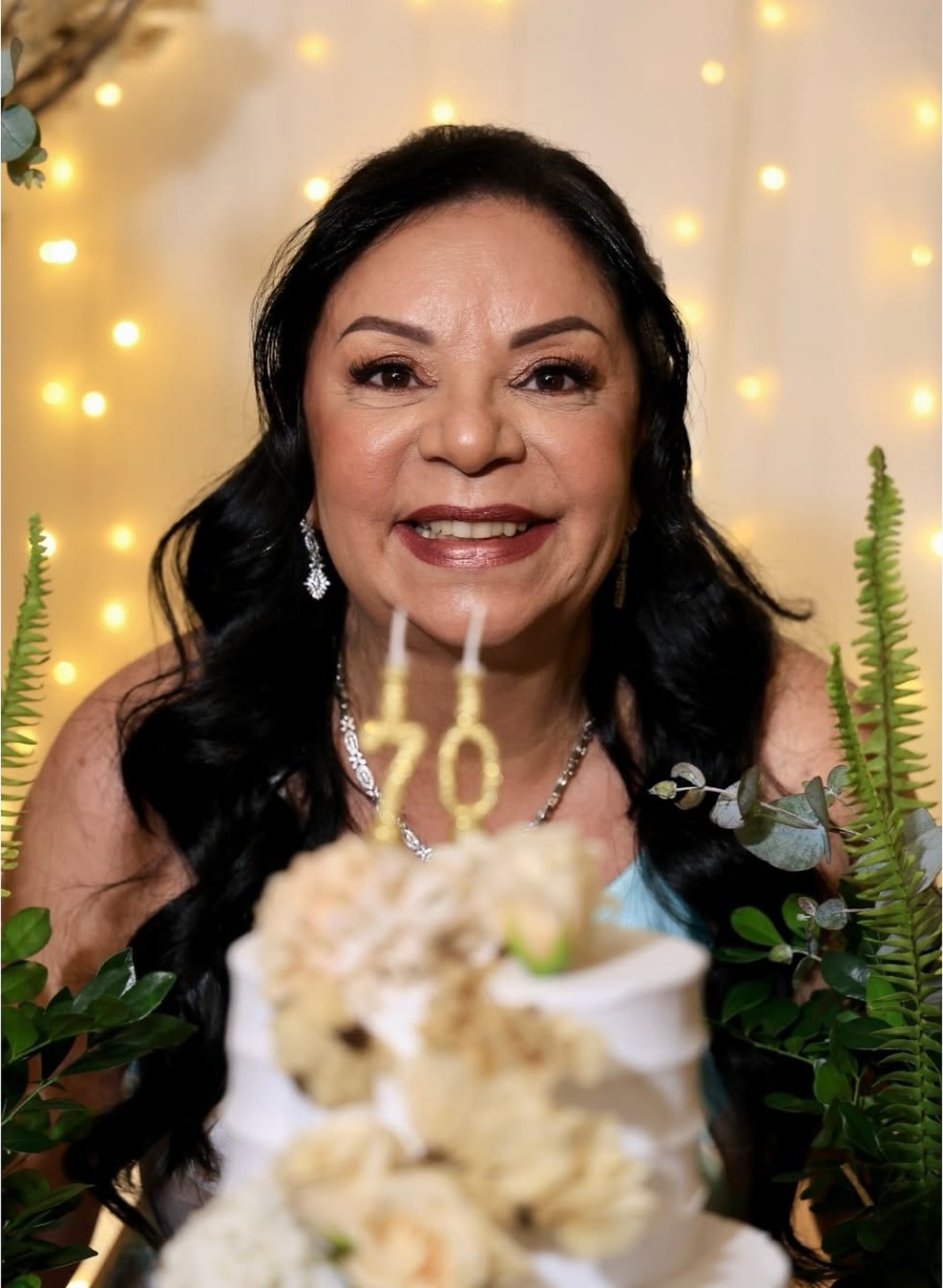 Celebração de aniversário de 70 anos